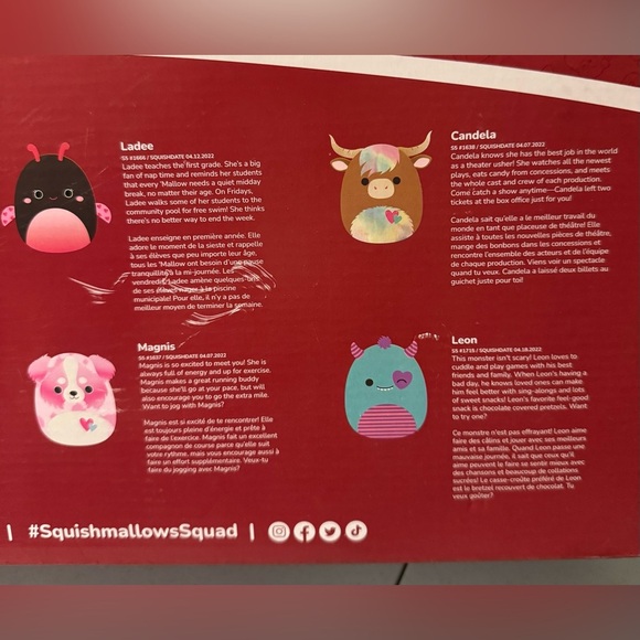 🚫SOLD🚫 Squishmallows 8-Pack Valentine’s Day Collection - Picture 8 of 8